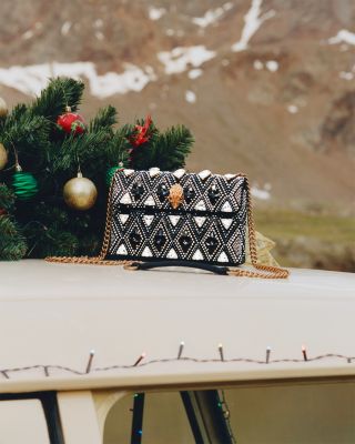 Kensington Medium Jeweled Convertible Crossbody