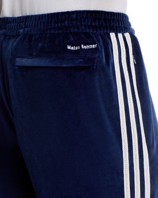 Three Stripe Velour Pants
