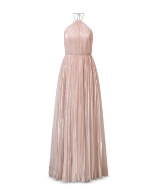 Marisol Metallic Threaded Gown