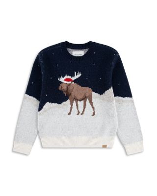 Boys' Moose Crew Sweater - Big Kid