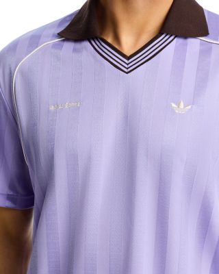 Piped Open Collar Polo Shirt