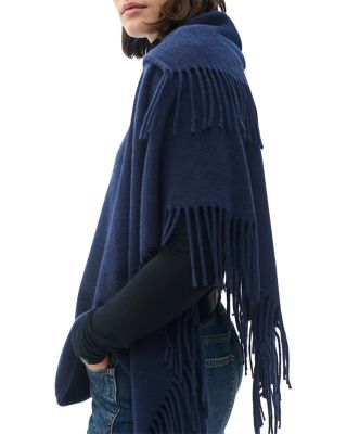 Darcey Wool Cowl Poncho