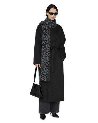 Hannah Leopard Print Scarf