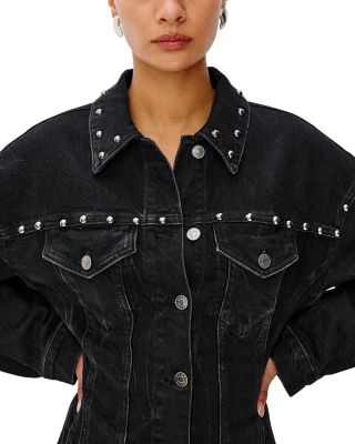 Ladera Studded Shirt Dress