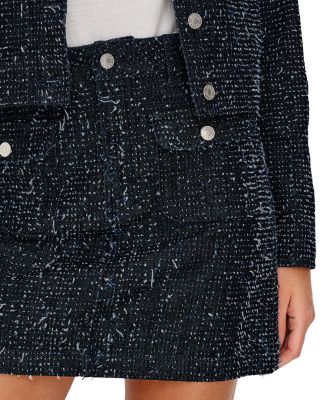 Abbot Mini Tweed Skirt 