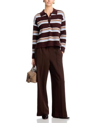 Striped Polo Top - Exclusive 