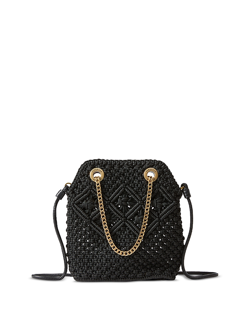 Veronica Beard Macrame Slouch Crossbody Bag