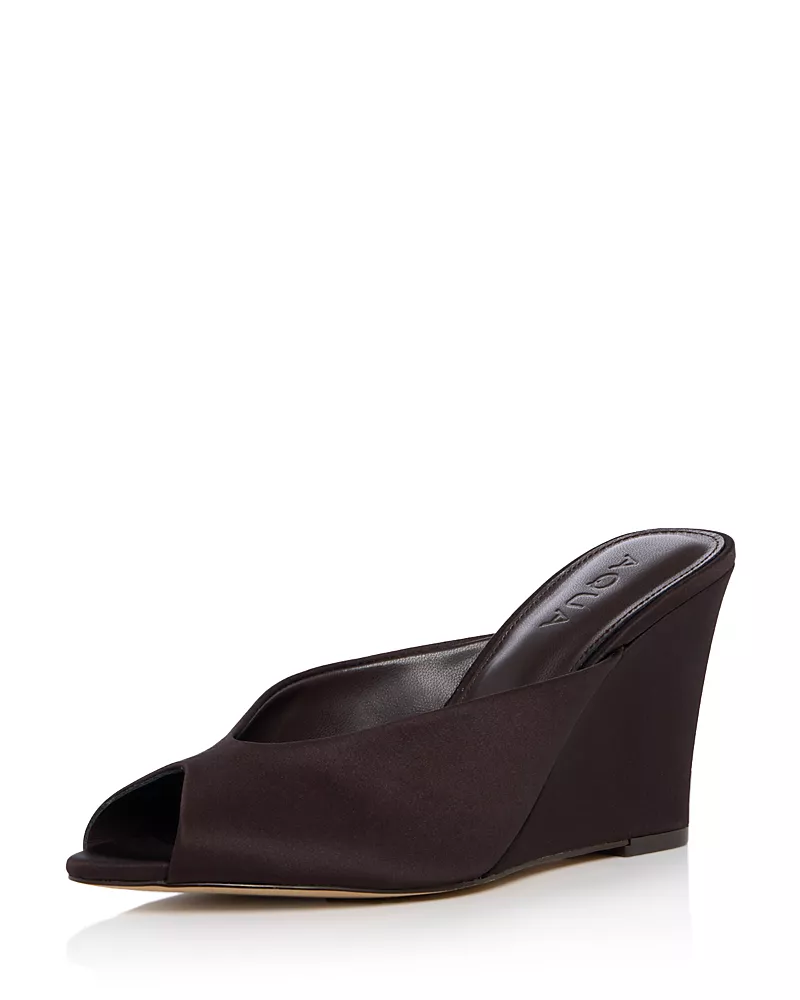 Aqua Women's Astra Wedge Pumps - Exclusive
