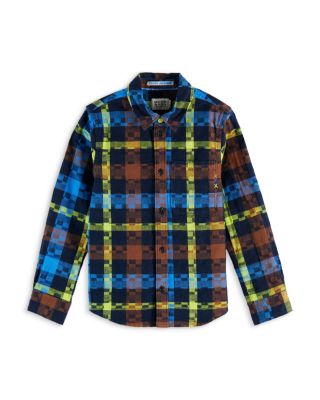 Boys' Flannel Checked Shirt - Big Kid