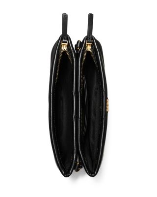 Kira Diamond Quilted Leather Crossbody Bag