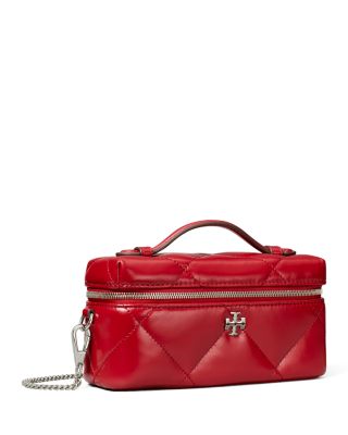 Kira Diamond Quilt East West Vanity Case