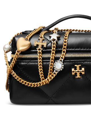 Kira Diamond Quilt East West Vanity Case