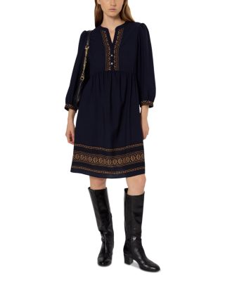 Louisa Contrast Trim Dress