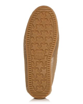 Women's Mesh Mocassini Flats