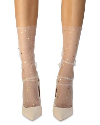 Starry Sky Tulle Socks