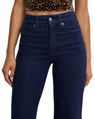 Good Waist Palazzo Jeans in Indigo1153