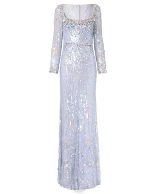  Kestra Sequin-Embellished Maxi Dress