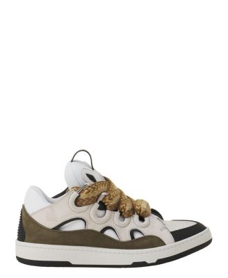  Curb Leather Sneakers