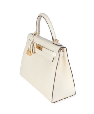 Sellier Kelly 28 Leather Handbag