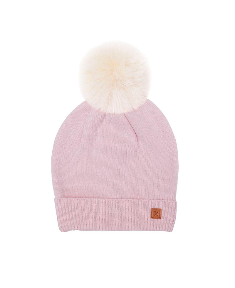 Northern Classics Unisex Knit Pom Hat - Big Kid In Pink