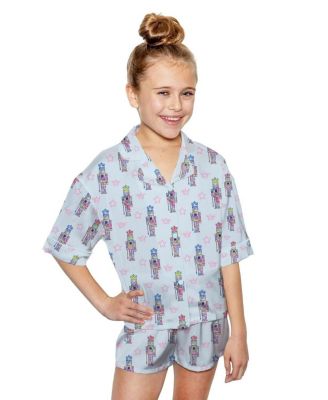 Girls' Silky Graffiti Nutcracker Short Sleeve Shorts Set - Little Kid, Big Kid
