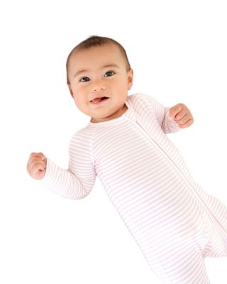  Girls' Ballet Stripe Bamboo Sleeper - Baby