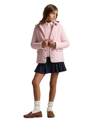 Girls' Quilted Water Repellent Barn Jacket - Big Kid