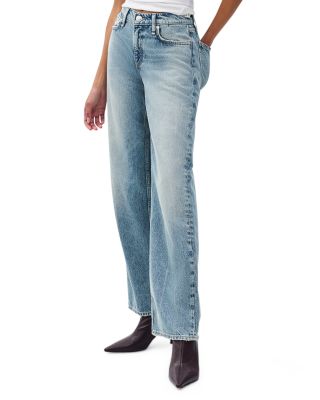Saige Full Straight Jeans in Roseland