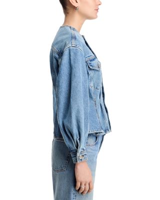 The Nipped Collarless Jacket