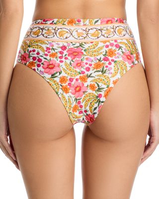 Banana Flowers Underwire Bikini Top & Banana Flowers High Waist Bikini Bottom