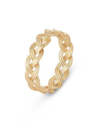 Groovy Braided Band in 14K Yellow Gold