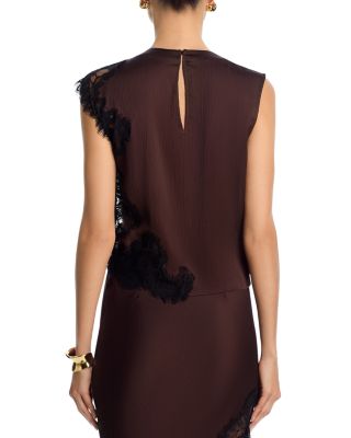 Lace Inset Top & Lace Inset Skirt