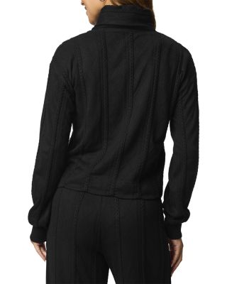 Cable Lounge Turtleneck Top