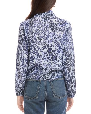 Scarlet Tie Front Top