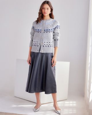 Bronwyn Faux Leather Skirt