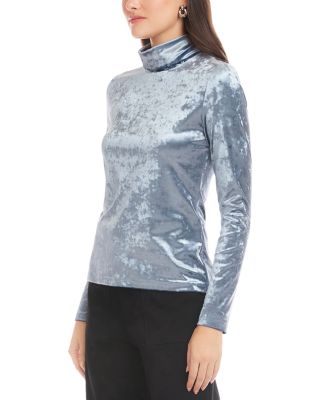 Gwen Mock Neck Long Sleeve Top