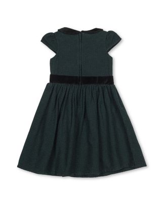 Girls' Organic Flutter Sleeve Peter Pan Collar Party Dress - Little Kid, Big Kid