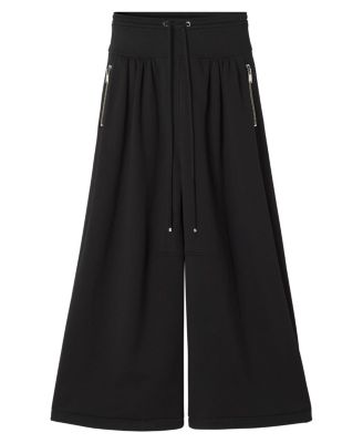 Cotton Fleece and Cashmere Pants