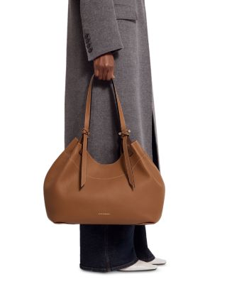 Barra Medium Leather Tote Bag