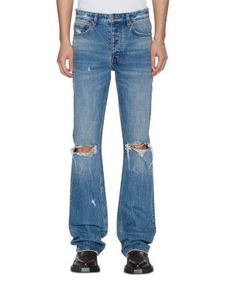 Bronko Texas Blue Studded Regular Fit Jeans