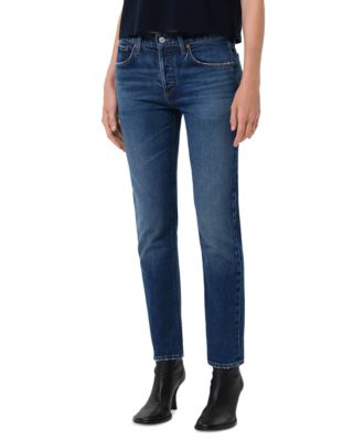 Cocktail Slim Ankle Jeans in Outline
