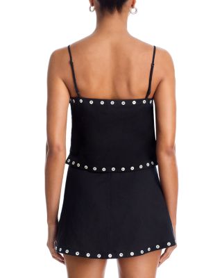 Kirra Button Trim Top