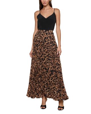 Torin Pleated Maxi Skirt