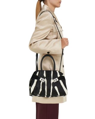 Hug Medium Calf Hair Handbag