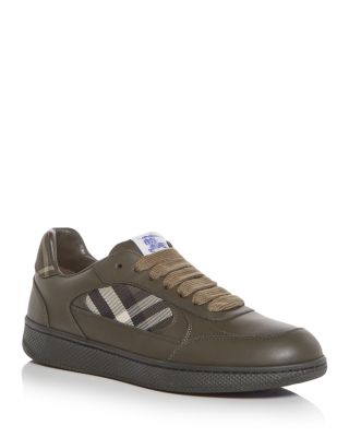 Men's Terrace Check Low Top Sneakers