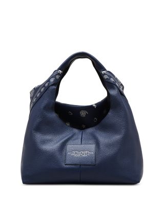 The Bandana Print Leather Sack Bag