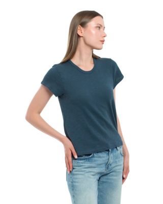 Short Sleeve Baby Fit Shrunken Crew Tee