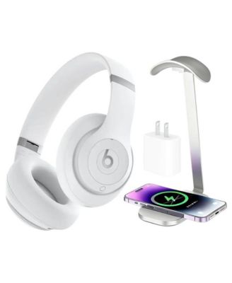 Studio Pro-Wireless Noise Cancelling Over-the-Ear Headphones with Power Adapter & Headphone Stand/Charging Pad