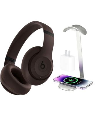 Studio Pro-Wireless Noise Cancelling Over-the-Ear Headphones with Power Adapter & Headphone Stand/Charging Pad