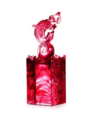 Signet of Courage Crystal Sculpture - Limited Edition